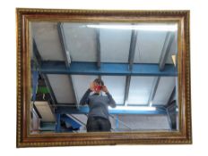 LARGE REPRODUCTION GILT COMPOSITE OVER MANTEL MIRROR