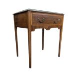 EDWARDIAN INLAID MAHOGANY SIDE TABLE