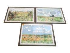 THREE CONTEMPORARY DAVID HOCKNEY PRINTS