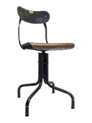 1920S TANSAD STYLE MACHINISTS CHAIR