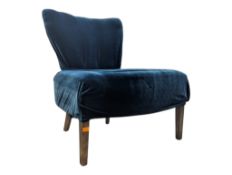 VINTAGE 20TH CENTURY ART DECO BEDROOM BOUDOIR CHAIR