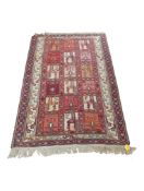 20TH CENTURY TURKISH SAMOUK WOOL RUG