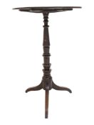 19TH CENTURY GEORGE III MAHOGANY WINE TALBE