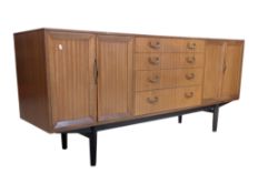 MID CENTURY TEAK SIDEBOARD / CREDENZA
