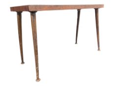 BRITISH MODERN DESIGN - A MID CENTURY TEAK COFFEE OCCASIONAL TABLE