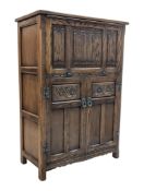 OLD CHARM COCKTAIL DRINKS CABINET WITH DROP DOWN FRONT