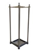 EARLY 20TH CENTURY BRASS UMBRELLA STAND