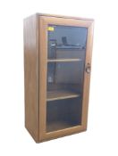 ERCOL WINDSOR WALL CABINET IN ELM