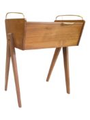 VINTAGE MID 20TH CENTURY WICKER & CANE SATELLITE CHAIR