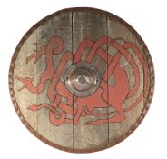 DOCTOR WHO - THE GIRL WHO DIED - SCREEN USED PROP SHIELD