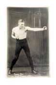 BOXING - TOMMY FARR (D.1986) - EARLY SIGNED PHOTOGRAPH
