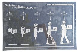 DOCTOR WHO - KERBLAM! - PRODUCTION MADE DISPLAY PROP SIGN