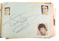 AUTOGRAPHS - ALBUM OF 1960S MUSIC AUTOGRAPHS