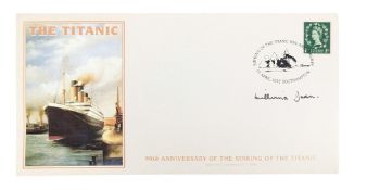 RMS TITANIC - MILLVINA DEAN (D.2009) - SIGNED FIRST DAY COVER