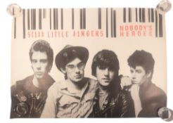 PUNK - STIFF LITTLE FINGERS - NOBODY'S HEROES - ORIGINAL POSTER