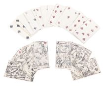 WOLF HALL (2024) - SCREEN USED PROP PLAYING CARDS