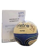 LEICESTER CITY FOOTBALL CLUB - PREMIER LEAGUE WINNING SEASON SIGNED BALL