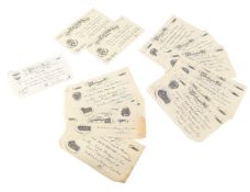 POLDARK (BBC DRAMA SERIES) - PRODUCTION USED PROP BANK NOTES