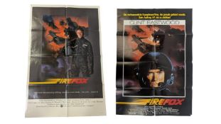 CRAIG THOMAS COLLECTION - FIREFOX (1982) - ORIGINAL ONE SHEET POSTERS