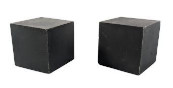 DOCTOR WHO - THE POWER OF THREE - SCREEN USED BLACK CUBES