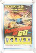 THUNDERBIRDS ARE GO (1966) - US ONE SHEET MOVIE POSTER