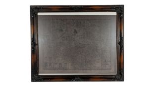 19TH CENTURY VICTORIAN JOHN SPEED SOMERSETSHIRE MAP