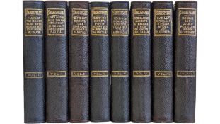 POCKET PORTRAIT SHAKESPEARE - EARLY 20TH CENTURY EIGHT VOLUME BOOKS