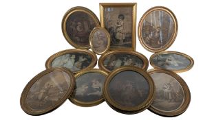 COLLECTION OF 19TH CENTURY ENGRAVINGS & MEZZOTINTS