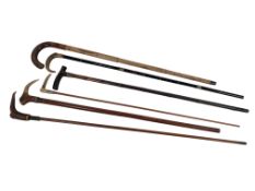 COLLECTION OF 20TH CENTURY VINTAGE WALKING STICKS