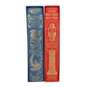 THE FOLIO SOCIETY - GRIMM'S FAIRY TALES & HANS ANDERSEN'S FAIRY TALES, ILLUS ARTHUR RACKHAM
