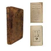 BELLICARD, MR. [JEROME] - 1753 OBSERVATIONS UPON THE ANTIQUITIES OF THE TOWN OF HERCULAREUM, 1ST ED