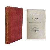 MONTGOMERY, ROBERT - 1825 POETICAL TRIFLES, BY A YOUTH, VERY SCARCE FIRST EDITION