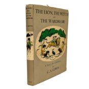 LEWIS, C. S. - 1956 THE LION, THE WITCH AND THE WARDROBE, THIRD IMPRESSION WITH DUST WRAPPER