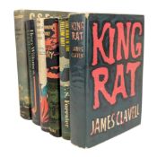 CLAVELL, JAMES - 1963 KING RAT, WITH 5 NOVELS FROM C. S. FORESTER, HENRY WILLIAMSON & HAMMOND INNES
