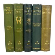 MOORE, FRANK FRANKFORT - 1895-1907 SIGNED FIRST EDITION NOVELS
