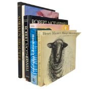 ART- COLLECTION OF ILLUSTRATED ART-RELATED BOOKS, INC. MOTHERWELL, HOCKNEY, BROUWER, ETC.