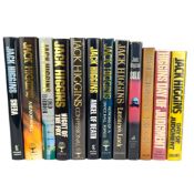HIGGINS, JACK - COLLECTION OF FIRST EDITION SPY/THRILLER NOVELS