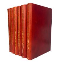 REMBRANDT - 1973 THE DRAWINGS OF REMBRANDT, 6VOLS ED. OTTO BENESCH, DE LUXE LIMITED EDITION