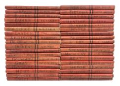 MORLEY, JOHN - 1880-7 ENGLISH MEN OF LETTERS, COLLECTION OF 38 VOLUMES