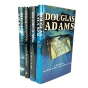 DOUGLAS ADAMS & EOIN COLFER - FOUR FIRST EDITIONS, HITCHHIKER'S GUIDE SERIES, ONE SIGNED BY COLFER