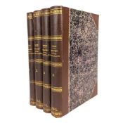 SANOJO, LUIS - 1873 INSTITUCIONES DE DERECHO CIVIL VENEZOLANO, 4VOLS