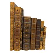 POETRY & PROSE - COLLECTION OF 18TH AND 19TH CENTURY WORKS, LEATHER-BOUND