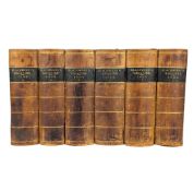 BINDINGS - 1893-95 BLACKWOOD'S EDINBURGH MAGAZINE, BOUND IN HALF CALF