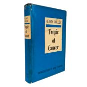 MILLER, HENRY - 1961 TROPIC OF CANCER, US EDITION