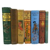 COLLECTION OF NINETEENTH-CENTURY CHILDREN'S NOVELS - PICTORIAL CLOTH