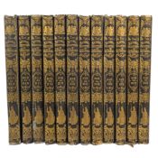 TOPOGRAPHY - [c1868] THE NATIONAL GAZETTEER OF GREAT BRITAIN. 12VOLS