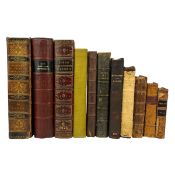 18TH & 19TH CENTURY LITERATURE - TO INC. BUCOLICKS OF VIRGIL, JOURNAL OF A NATURALIST, ETC.