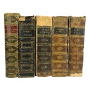 DICKENS, CHARLES - COLLECTION OF FIRST EDITIONS, INC. DOMBEY & SON, BLEAK HOUSE, LITTLE DORRIT ETC.