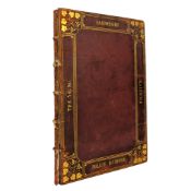 RADFORD, DOLLIE - [1904] THE YOUNG GARDENERS' KALENDAR, ILLUS L. E. WRIGHT, ARTS & CRAFTS BINDING