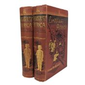 STANLEY, HENRY M. - 1890 IN DARKEST AFRICA, FIRST EDITION, TWO VOLUMES